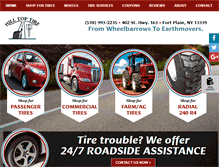 Tablet Screenshot of hilltoptire.net